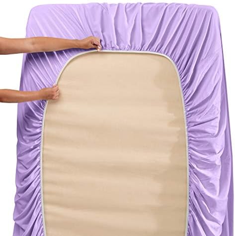 Nestl Full Sheet Set - Bed Sheets - Lavender - 4-Piece Deep Pocket