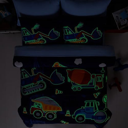 Full Size Comforter Sets for Boys - 7 Pieces Truck Full Size Bedding Set