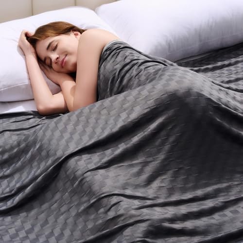 Topcee Cooling Blanket 90"x90" for Hot Sleepers Summer Cold Blanket
