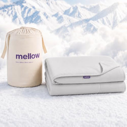Mellow Cloud Cold Cooling Comforter for Hot Sleepers, Built-in Duvet
