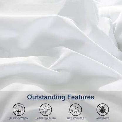 ACCURATEX Duvet Insert Super Queen Comforter, 400GSM,98x98