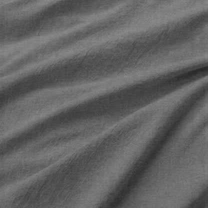 FOSSA Duvet Cover Set 100% Washed Cotton Linen Feel Oversized King Plus