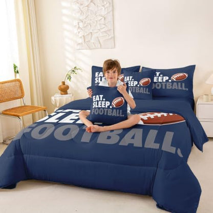 Erosebridal Football Bedding Set Full