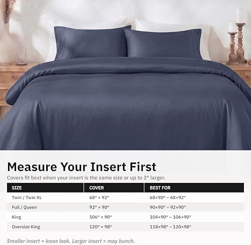 California Design Den Luxury Oversized King Duvet Cover Set
