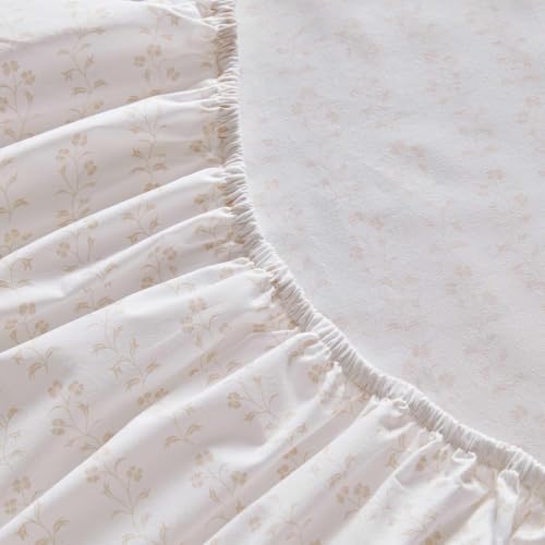 Martha Stewart - Twin Cotton Percale Sheet Set with Matching Pillowcase