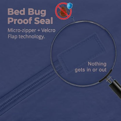 Guardmax Portacrib Mattress Protector Zippered, Bed Bug Mattress Cover