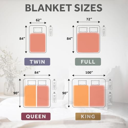 Sunbeam Electric Heated Blanket Royal Luxe Microplush Beige Queen 90x84