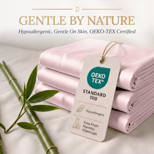 DECOLURE 100% Viscose Derived from Bamboo Sheets | 4 Pc Bed Set