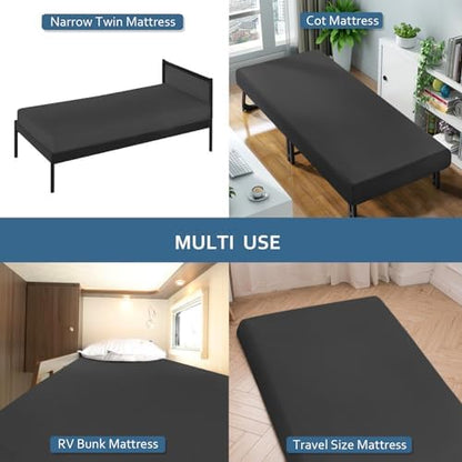 Cot Sheets 31" x 75"(Sheet Only) Black