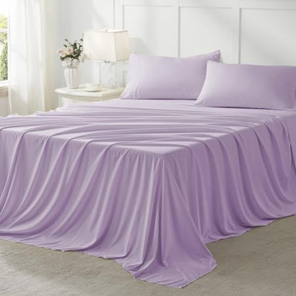 Anluoer Queen Comforter Set 7 Piece, Soft Bed in a Bag Queen Bedding Sets