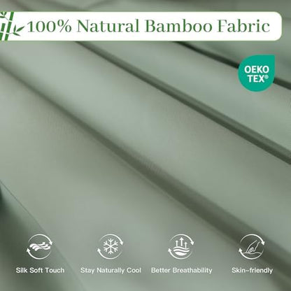 NEXHOME PRO 100% Viscose from Bamboo Comforter Twin Size - Ultra-Soft, Breathable, Lightweight All-Season & Summer Duvet Insert, Natural Temperature Regulating for Cooling Sleep