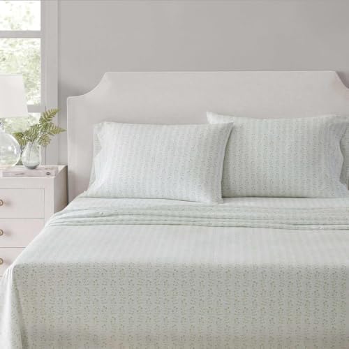 Martha Stewart - Full Size Sheet Set with Fitted Sheet & Pillowcases