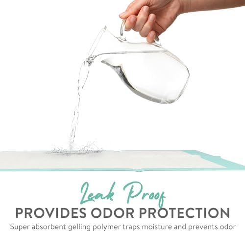 Inspire Extra Large Super Absorbent Disposable Bed Pads for Chronic Incontinence Ultra Thick and Absorbent Bed Pads Disposable Adult | Pee Pads for Adults (36" X 36" Pack of 50 W/ Adhesive)