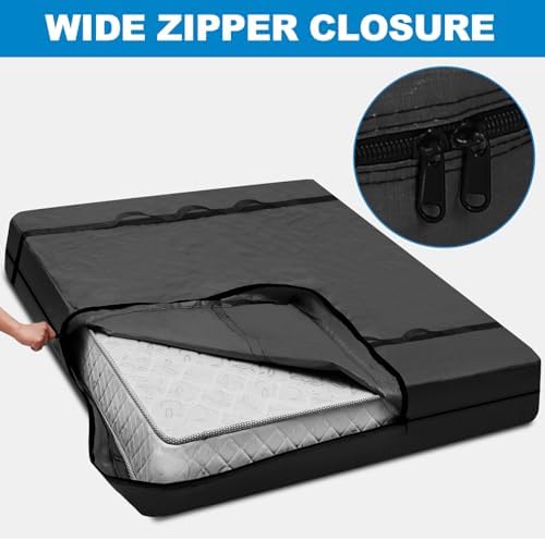 TICONN Mattress Bags for Moving, Heavy Duty Mattress Cover Storage Bag