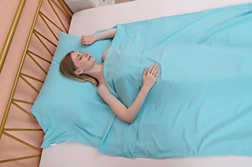JITTY Sleeping Bag Liner 83"x45" for Travel Camping Hiking Home Hotel