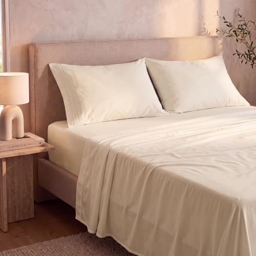 Mellanni King Sheets Set - 4 PC Iconic Collection Bedding