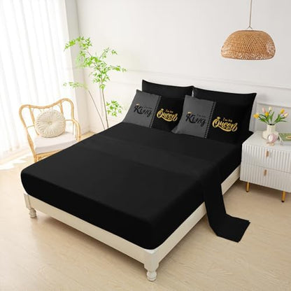 QOOMO Crown Queen and King 7 Pieces Comforter Set Full Size