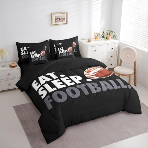 Erosebridal Football Bedding Set Queen