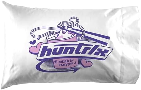 Jay Franco Kpop Demon Hunters Kids 3 Piece Twin Sheet Set, White