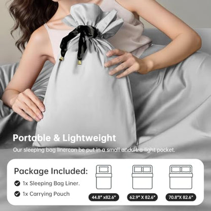Sleeping Bag Liner, Travel Sheets for Hotel, Sleep Sack for Adults