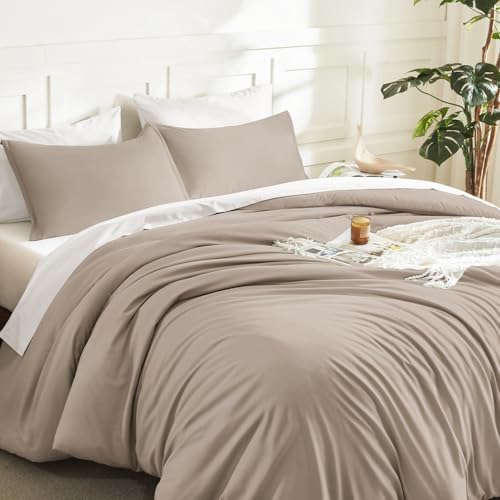 Litanika Super King Plus Comforter Set, 3 Pcs Solid Bedding Set