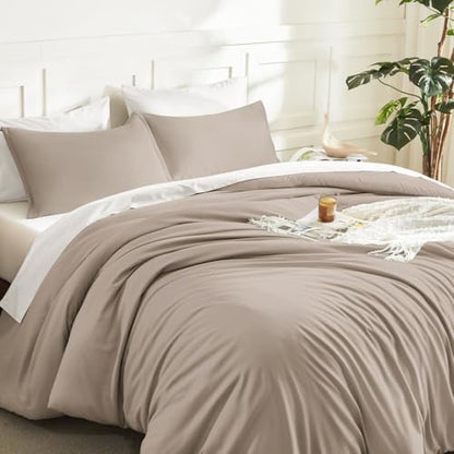 Litanika Super King Plus Comforter Set, 3 Pcs Solid Bedding Set