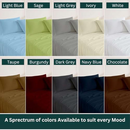 NON Sticky cotton 4 Piece Head Flex King Fitted Sheet Set for Sleep Number Adjustable Bed, 100% Long Staple Cotton Bed Sheets, 34" Top Split, Fits 18" Deep Mattress, 78" X 80", White Solid