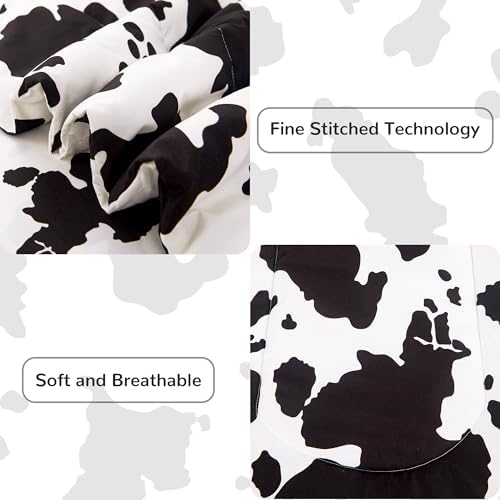 Viviland Kids Twin Bedding Sets, Boys Comforter, Cow Print