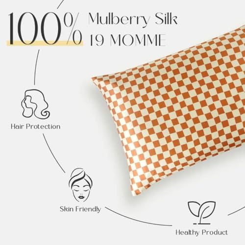ZIMASILK 100% Pure Mulberry Silk Pillow Cases for Hair and Skin, Standard