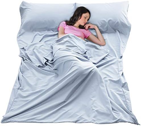 Sleeping Bag Liner All-Season Travel Sleep Sack for Adults