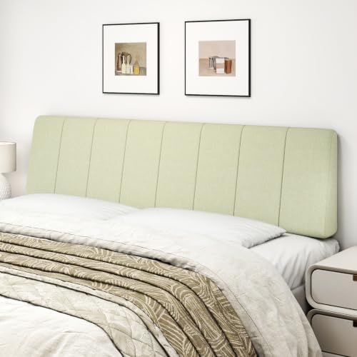 King Size Headboard Only-No Assembly Required, Light Warm Green
