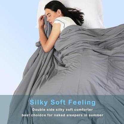 ACCURATEX Cooling Comforter Twin Size, Cool Blanket for Hot Sleepers,68x88