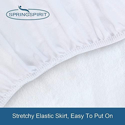 Queen Size Mattress Protector Waterproof,Absorbent Fitted Sheet