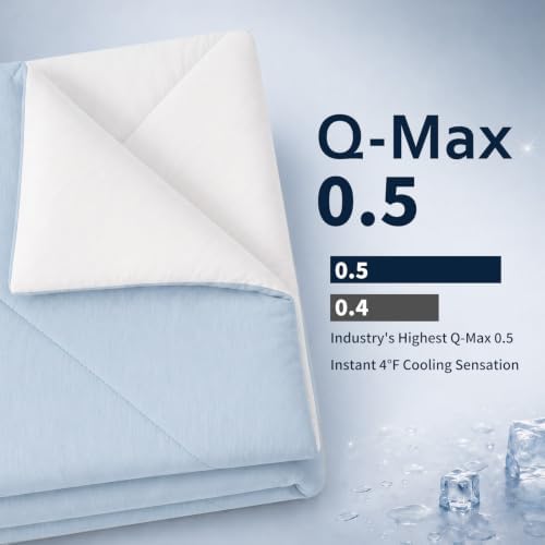 Dual-Sided Cooling Comforter King, for Hot Sleepers