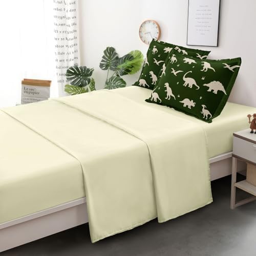 Boys Twin Comforter Set, Dinosaur Bedding, Twin Size