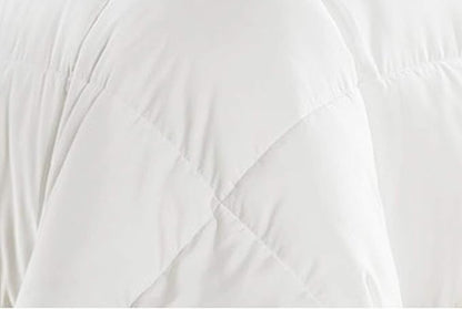 Elegant Comfort Luxury Super Soft Goose Down Alternative-Box-Stitched-and Double-Filled Duvet Insert Premium Quality Comforter Medium Warmth for All Seasons, Full/Queen, Black