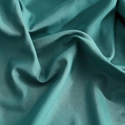 CHIXIN Ruffle Skirt Bedspread - 30" Long Drop, Shabby Chic Style Bedding, Lightweight, 3 Piece Set, King Size, Lagoon
