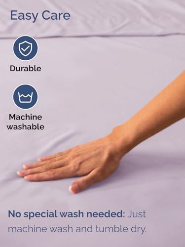 CGK Linens Extra Deep Cal King Fitted Sheet Only - Light Lavender