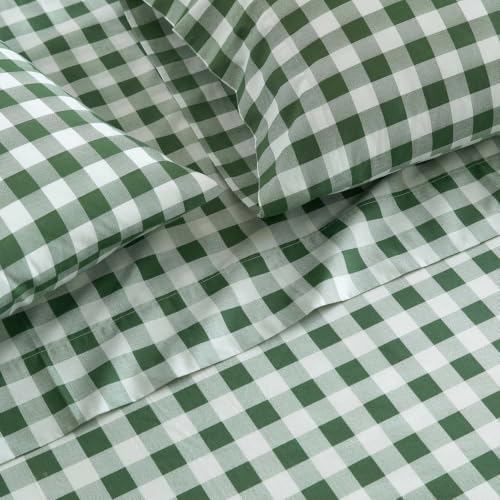 Martha Stewart - Twin Size Sheet Set with Fitted Sheet & Pillowcase