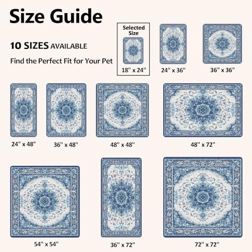 Washable Pee Pads for Dogs 18"x24" 2 Pack Reusable Puppy Potty Pad