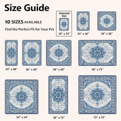 Washable Pee Pads for Dogs 18"x24" 2 Pack Reusable Puppy Potty Pad
