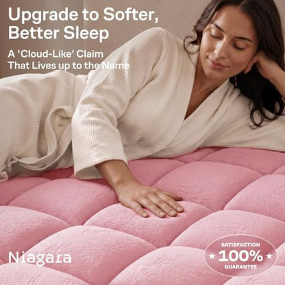 Niagara Sleep Solution Full Ultra Soft Mattress Topper — Back Pain Relief