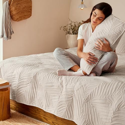 Exclusivo Mezcla Lightweight King Quilt Bedding Set, Soft Microfiber