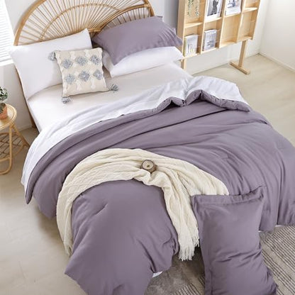 weigelia Queen Comforter Set with Sheets - 7 Pieces Bed in a Bag Queen