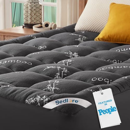 BEDLORE RV Queen Mattress Topper , Pillow Top Mattress Pad