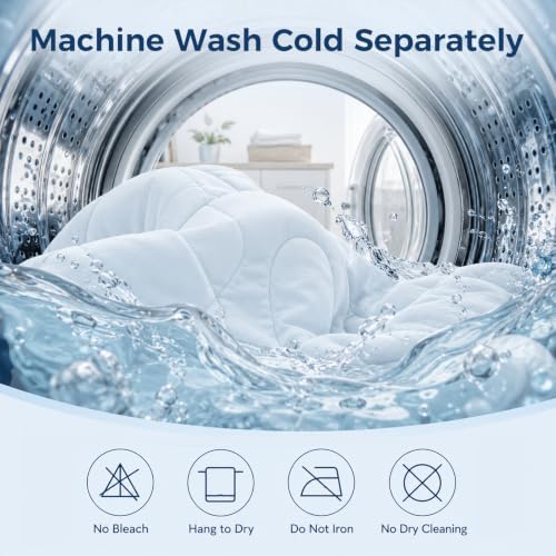 Cooling Comforter King Size Breathable Bamboo Summer Blanket