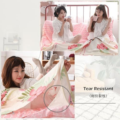 TRIWONDER Sleeping Bag Liner Cotton Camping Travel Sheet Sleep Sack Adult for Hostels Outdoor Picnic Planes Trains