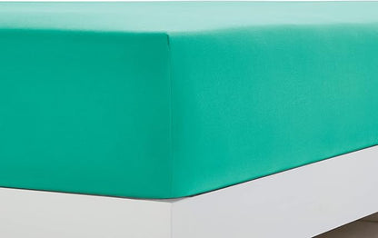 Clara Clark Bed Sheets, Premier 1800 Series 4 Piece Bed Sheet Set, Deep Pocket, Wrinkle, Fade, Stain Resistant, Luxury Soft Bedding Sheets & Pillowcases, King, Mint Green