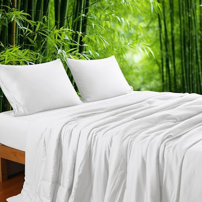 Bamboo Viscose Summer Comforter/Blanket King Size, 106 x 90 Inches