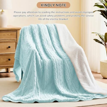 Homemate Heated Electric Blanket Full Size 72"x84" Heating Blanket